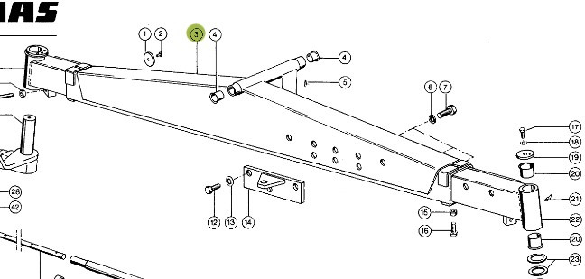 Claas Dominator 96 Korpus Osi Kierującej 0006022512 00 0602 251 2 - Asis un rezerves daļas - Lauksaimniecības tehnika: foto 1 Claas Dominator 96 Korpus Osi Kierującej 0006022512 00 0602 251 2 - Asis un rezerves daļas - Lauksaimniecības tehnika: foto 1