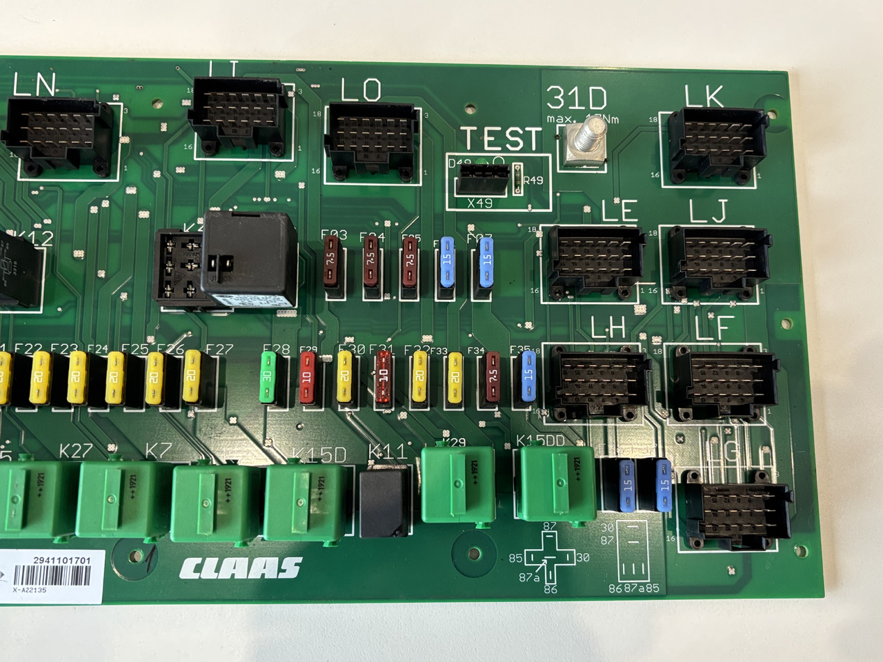 Claas Lexion 620 630 640 670 740 760 780 Centrala Elektryczna 0000173141 00 0017 314 1 NOWA - Elektroniskais vadības bloks (ECU) - Lauksaimniecības tehnika: foto 5 Claas Lexion 620 630 640 670 740 760 780 Centrala Elektryczna 0000173141 00 0017 314 1 NOWA - Elektroniskais vadības bloks (ECU) - Lauksaimniecības tehnika: foto 5
