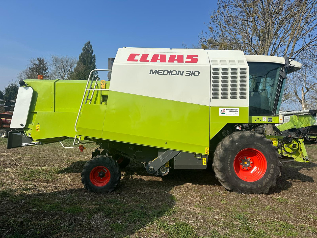 Claas Medion 310 z roku 2002. - Labības kombains: foto 4 Claas Medion 310 z roku 2002. - Labības kombains: foto 4