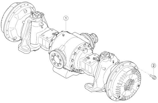 Claas Xerion 4000 - most napędowy, zwolnica, zwrotnica, dyferencjał, półoś 0006276504 - Asis un rezerves daļas - Lauksaimniecības tehnika: foto 1 Claas Xerion 4000 - most napędowy, zwolnica, zwrotnica, dyferencjał, półoś 0006276504 - Asis un rezerves daļas - Lauksaimniecības tehnika: foto 1