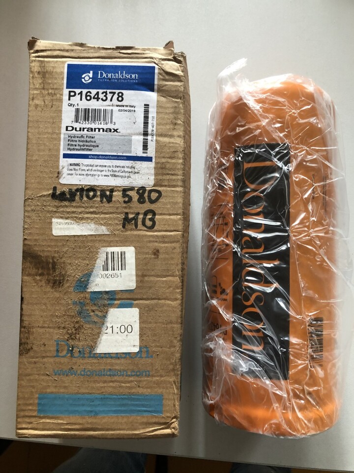 Donaldson Filtr Hydrauliczny P164378 - Hidrauliskais filtrs - Lauksaimniecības tehnika: foto 2 Donaldson Filtr Hydrauliczny P164378 - Hidrauliskais filtrs - Lauksaimniecības tehnika: foto 2