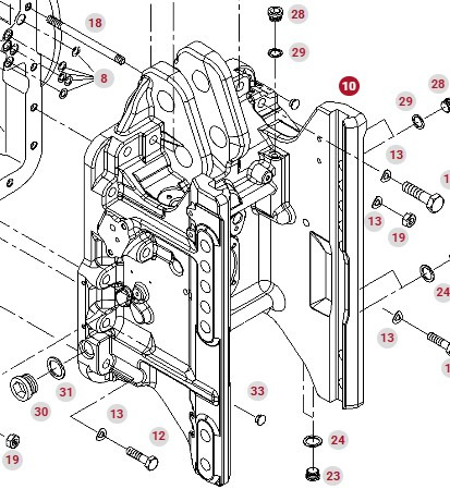 Fendt 414 415 Vario Pokrywa Obudowa Mocowanie Osi Tylnej WOM 404150050050 404150050060 - Asis un rezerves daļas - Lauksaimniecības tehnika: foto 1 Fendt 414 415 Vario Pokrywa Obudowa Mocowanie Osi Tylnej WOM 404150050050 404150050060 - Asis un rezerves daļas - Lauksaimniecības tehnika: foto 1