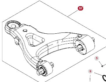 Fendt 930 933 936 939 942 GEN 7 Wahacz Dolny Prawy CZĘŚCI H218PF050047A - Tērauda piekare - Lauksaimniecības tehnika: foto 1 Fendt 930 933 936 939 942 GEN 7 Wahacz Dolny Prawy CZĘŚCI H218PF050047A - Tērauda piekare - Lauksaimniecības tehnika: foto 1