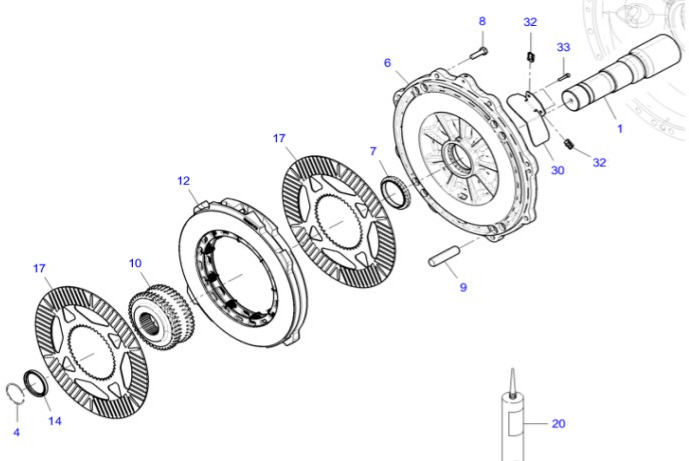 Fendt 930 933 936 939 942 Vario Gen 6 Hamulec Tarczowy Kompletny Prawa Lewa Strona CZĘŚCI - Bremžu disks - Traktors: foto 1 Fendt 930 933 936 939 942 Vario Gen 6 Hamulec Tarczowy Kompletny Prawa Lewa Strona CZĘŚCI - Bremžu disks - Traktors: foto 1
