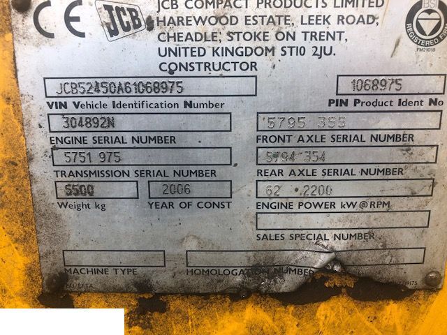 JCB 520-40 - Siłownik Wysuwu - Hidrauliskais cilindrs - Teleskopiskais iekrāvējs: foto 2 JCB 520-40 - Siłownik Wysuwu - Hidrauliskais cilindrs - Teleskopiskais iekrāvējs: foto 2