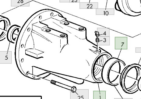 John Deere 6810 6910 Obudowa Tylnego Mostu Pochwa R156481 - Asis un rezerves daļas - Lauksaimniecības tehnika: foto 1 John Deere 6810 6910 Obudowa Tylnego Mostu Pochwa R156481 - Asis un rezerves daļas - Lauksaimniecības tehnika: foto 1