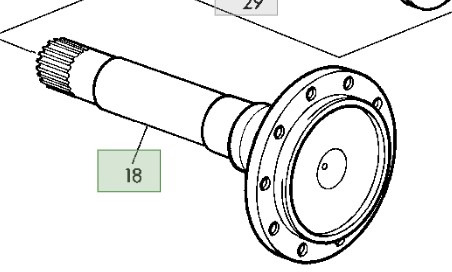 John Deere 6810 6910 Piasta Wrzeciono R105836 R154549 R156481 35 i 46 Z - Asis un rezerves daļas - Lauksaimniecības tehnika: foto 1 John Deere 6810 6910 Piasta Wrzeciono R105836 R154549 R156481 35 i 46 Z - Asis un rezerves daļas - Lauksaimniecības tehnika: foto 1