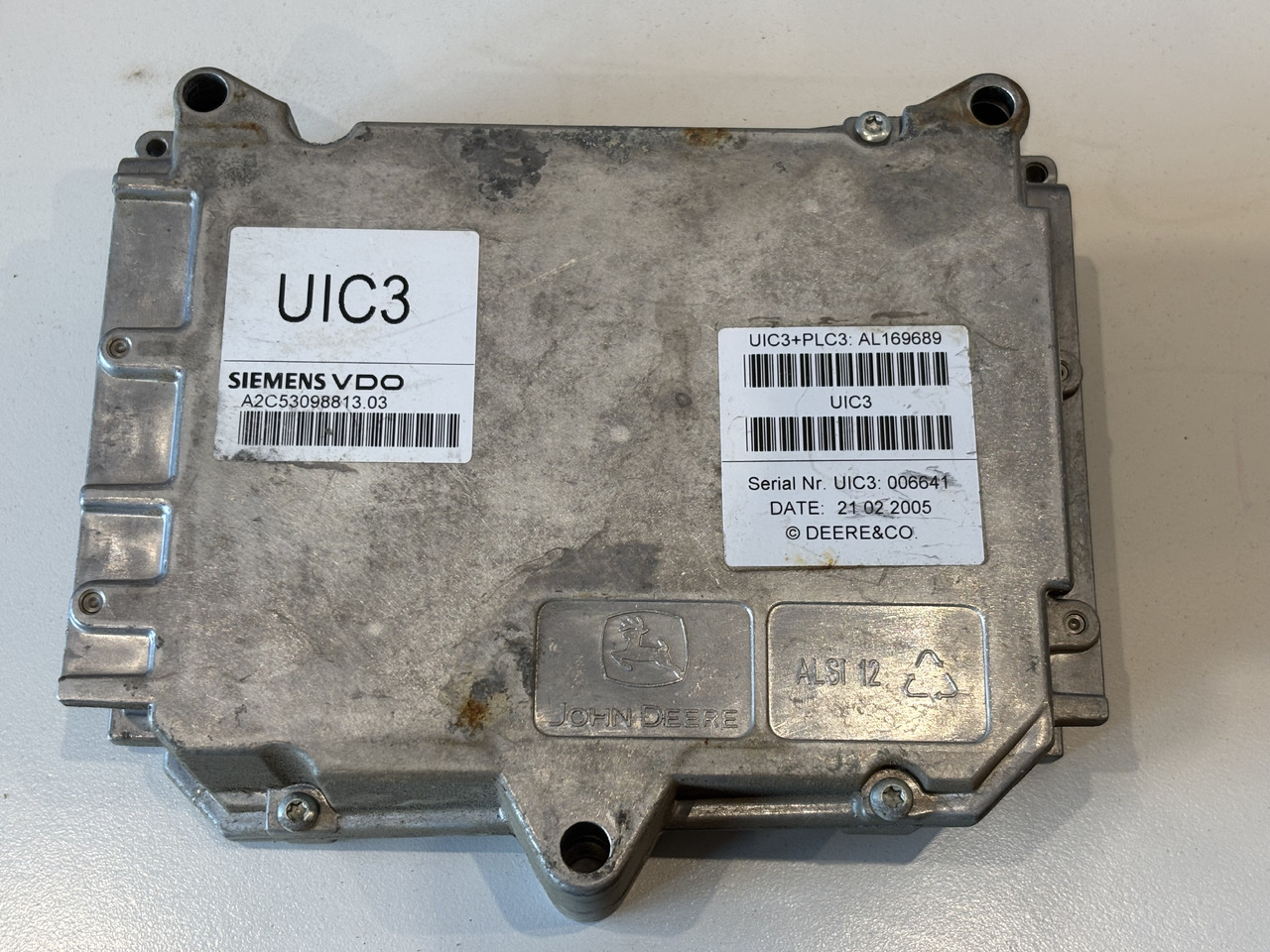 John Deere 6920 Moduł Sterownik UIC3 + PLC3 AL169689 A2C53108507.01 A2C53098813.03 - Elektroniskais vadības bloks (ECU) - Lauksaimniecības tehnika: foto 4 John Deere 6920 Moduł Sterownik UIC3 + PLC3 AL169689 A2C53108507.01 A2C53098813.03 - Elektroniskais vadības bloks (ECU) - Lauksaimniecības tehnika: foto 4