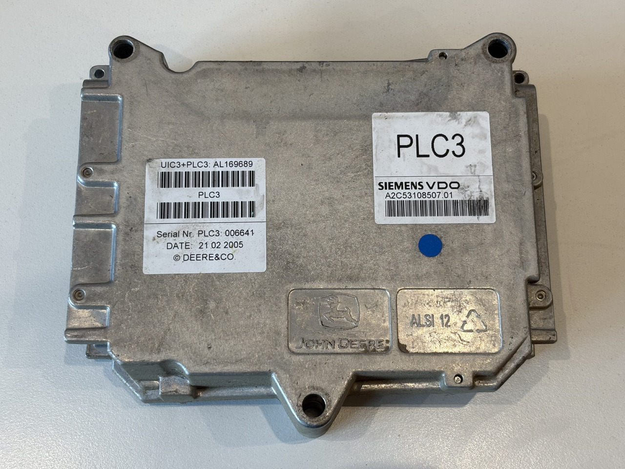 John Deere 6920 Moduł Sterownik UIC3 + PLC3 AL169689 A2C53108507.01 A2C53098813.03 - Elektroniskais vadības bloks (ECU) - Lauksaimniecības tehnika: foto 1 John Deere 6920 Moduł Sterownik UIC3 + PLC3 AL169689 A2C53108507.01 A2C53098813.03 - Elektroniskais vadības bloks (ECU) - Lauksaimniecības tehnika: foto 1