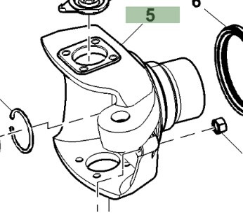 John Deere 7830 Jarzmo Przegub Zwrotnica Przekładnia Prawa R155627 - Grozāmass - Lauksaimniecības tehnika: foto 1 John Deere 7830 Jarzmo Przegub Zwrotnica Przekładnia Prawa R155627 - Grozāmass - Lauksaimniecības tehnika: foto 1