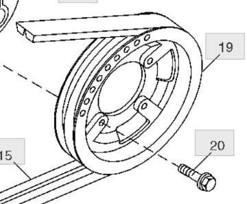John Deere 9780CTS 9780HM 9780 CTS Koło Prowadzące H166138 - Devēja gredzens - Lauksaimniecības tehnika: foto 1 John Deere 9780CTS 9780HM 9780 CTS Koło Prowadzące H166138 - Devēja gredzens - Lauksaimniecības tehnika: foto 1