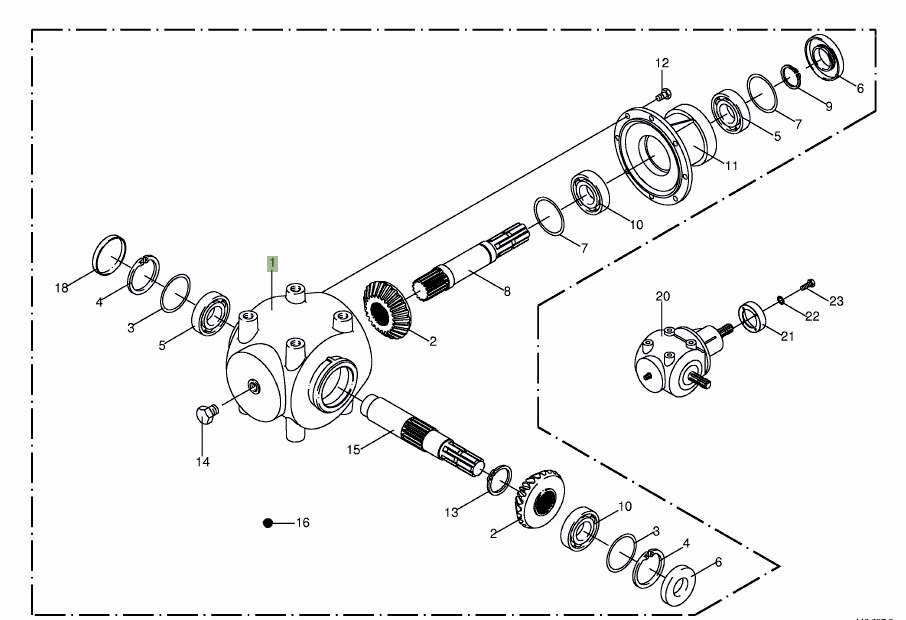 Krone Big M II - skrzynia biegów 002566720 - Pārnesumkārba - Lauksaimniecības tehnika: foto 1 Krone Big M II - skrzynia biegów 002566720 - Pārnesumkārba - Lauksaimniecības tehnika: foto 1