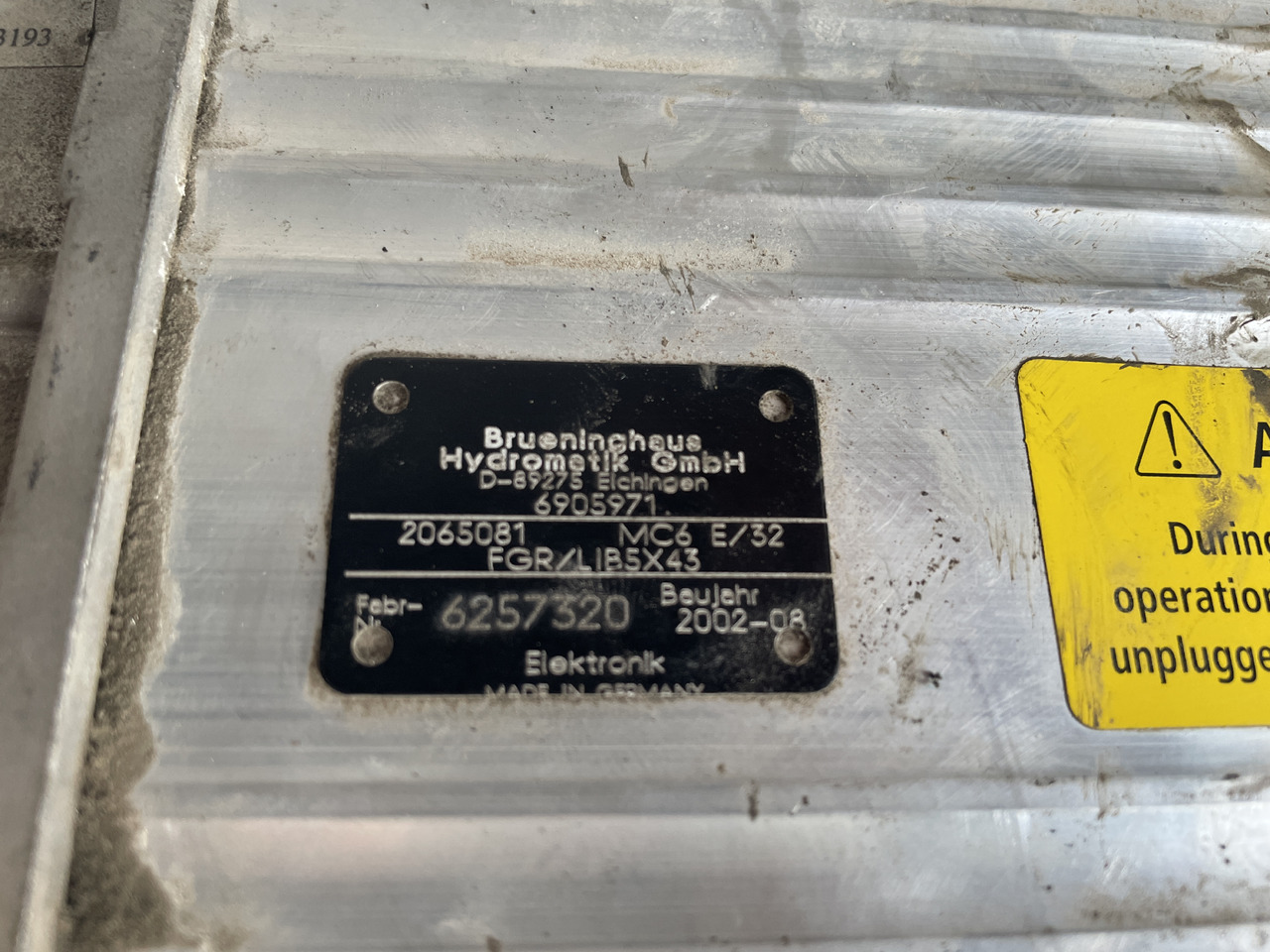 Liebherr 544 L544 - sterownik Hydromatik MC6 E/32 2045006 L93193 - Elektroniskais vadības bloks (ECU) - Celtniecības tehnika: foto 4 Liebherr 544 L544 - sterownik Hydromatik MC6 E/32 2045006 L93193 - Elektroniskais vadības bloks (ECU) - Celtniecības tehnika: foto 4