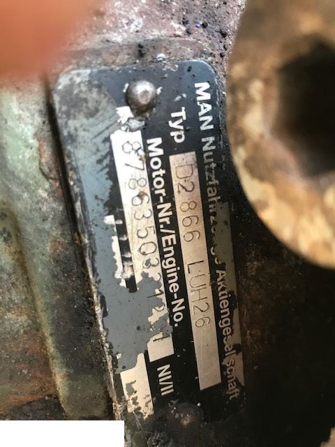 Man D2866 - Blok Głowica - Cilindru bloks - Lauksaimniecības tehnika: foto 1 Man D2866 - Blok Głowica - Cilindru bloks - Lauksaimniecības tehnika: foto 1