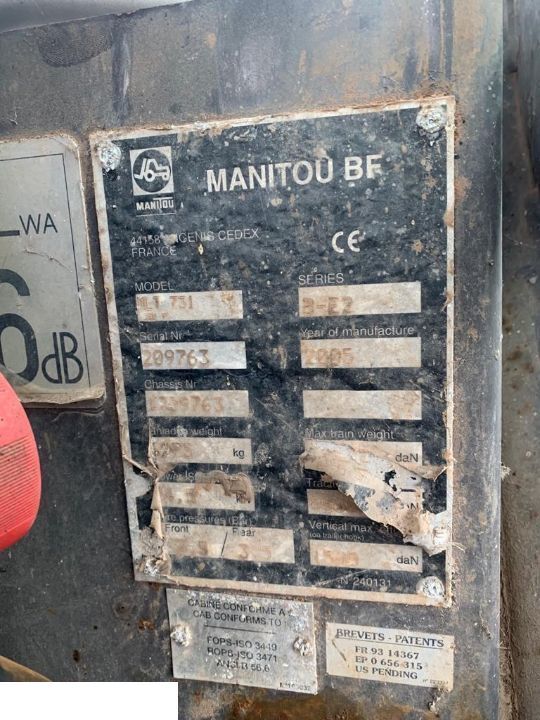 Manitou 731 - MOST PRZÓD ~ CZĘŚCI - Priekšējā ass - Celtniecības tehnika: foto 5 Manitou 731 - MOST PRZÓD ~ CZĘŚCI - Priekšējā ass - Celtniecības tehnika: foto 5