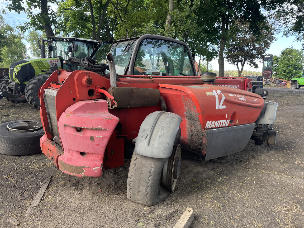 Manitou MHT 860 - na części - Teleskopiskais iekrāvējs: foto 2 Manitou MHT 860 - na części - Teleskopiskais iekrāvējs: foto 2
