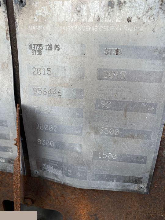 Manitou MLT 735 - Felgi - Riteņa disks - Iekraušanas tehnika: foto 1 Manitou MLT 735 - Felgi - Riteņa disks - Iekraušanas tehnika: foto 1