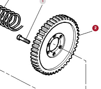 Massey Ferguson 6497 6499 Koło Zębate 3716420M1 87 zębów 3716420M1 - Diferenciālis - Lauksaimniecības tehnika: foto 1 Massey Ferguson 6497 6499 Koło Zębate 3716420M1 87 zębów 3716420M1 - Diferenciālis - Lauksaimniecības tehnika: foto 1