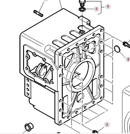 Massey Ferguson 6497 6499 Obudowa Pośrednia 3716414M4 - Asis un rezerves daļas - Lauksaimniecības tehnika: foto 1 Massey Ferguson 6497 6499 Obudowa Pośrednia 3716414M4 - Asis un rezerves daļas - Lauksaimniecības tehnika: foto 1