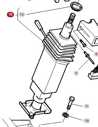 Massey Ferguson 8160 Kolumna Kierownicza CZĘŚCI 3713868M2 - Stūres statnis - Lauksaimniecības tehnika: foto 2 Massey Ferguson 8160 Kolumna Kierownicza CZĘŚCI 3713868M2 - Stūres statnis - Lauksaimniecības tehnika: foto 2