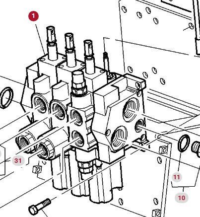Massey Ferguson 8160 Rozdzielacz Hydrauliczny 3 CZĘŚCI 3713021M93 - Hidrauliskais vārsts - Lauksaimniecības tehnika: foto 2 Massey Ferguson 8160 Rozdzielacz Hydrauliczny 3 CZĘŚCI 3713021M93 - Hidrauliskais vārsts - Lauksaimniecības tehnika: foto 2