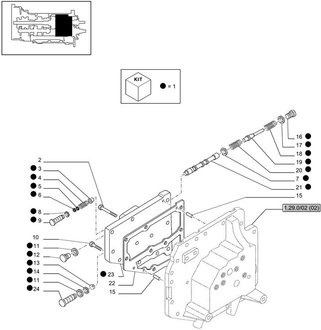 New Holland T6010 T6090 T6070 Zawór hydrauliczny 82021820 - Hidrauliskais vārsts - Lauksaimniecības tehnika: foto 1 New Holland T6010 T6090 T6070 Zawór hydrauliczny 82021820 - Hidrauliskais vārsts - Lauksaimniecības tehnika: foto 1