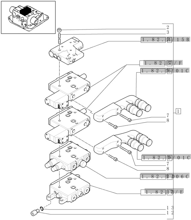 New Holland T6010 Zawór hydrauliczny 47123078 - Hidrauliskais vārsts - Lauksaimniecības tehnika: foto 1 New Holland T6010 Zawór hydrauliczny 47123078 - Hidrauliskais vārsts - Lauksaimniecības tehnika: foto 1