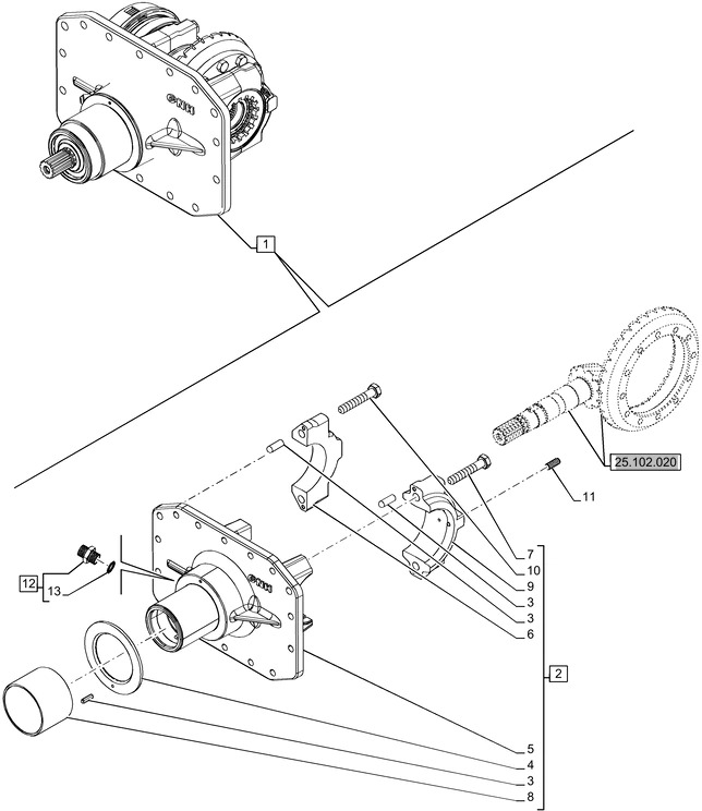 New Holland T6070 Element nośny bevel gear 84565055 - Transmisija - Traktors: foto 1 New Holland T6070 Element nośny bevel gear 84565055 - Transmisija - Traktors: foto 1