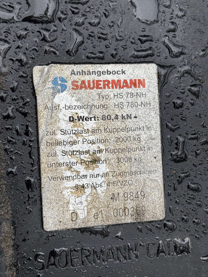 New Holland T6080 Rama Zaczepu Szyna Sauermann HS 78-NH HS 780-NH - Virsbūve un ārpuse - Lauksaimniecības tehnika: foto 5 New Holland T6080 Rama Zaczepu Szyna Sauermann HS 78-NH HS 780-NH - Virsbūve un ārpuse - Lauksaimniecības tehnika: foto 5