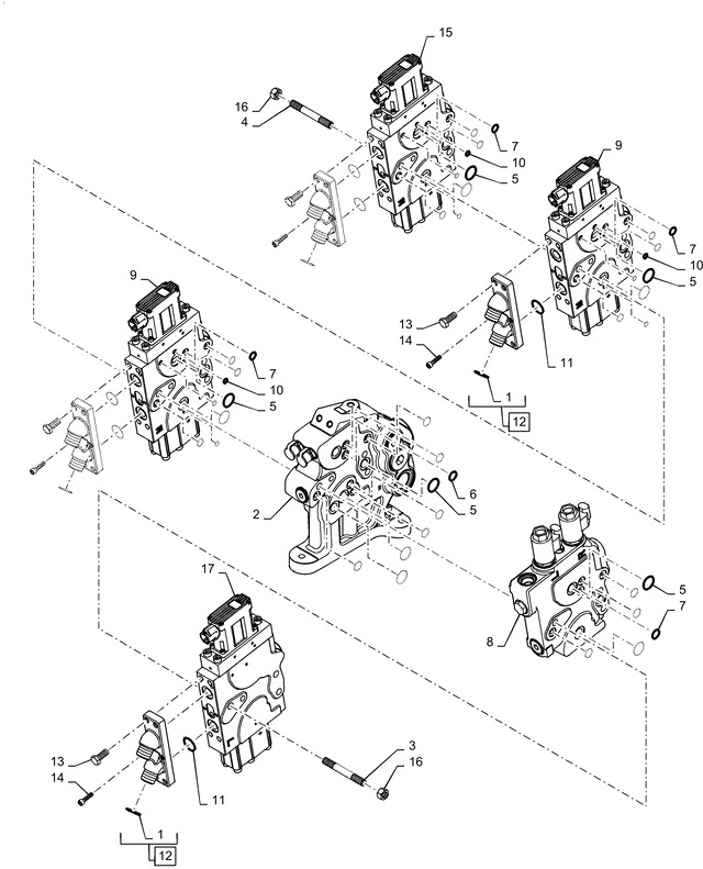 New Holland T6090 T6070 Sekcja zaworu hydr 87496186 - Hidrauliskais vārsts - Lauksaimniecības tehnika: foto 1 New Holland T6090 T6070 Sekcja zaworu hydr 87496186 - Hidrauliskais vārsts - Lauksaimniecības tehnika: foto 1