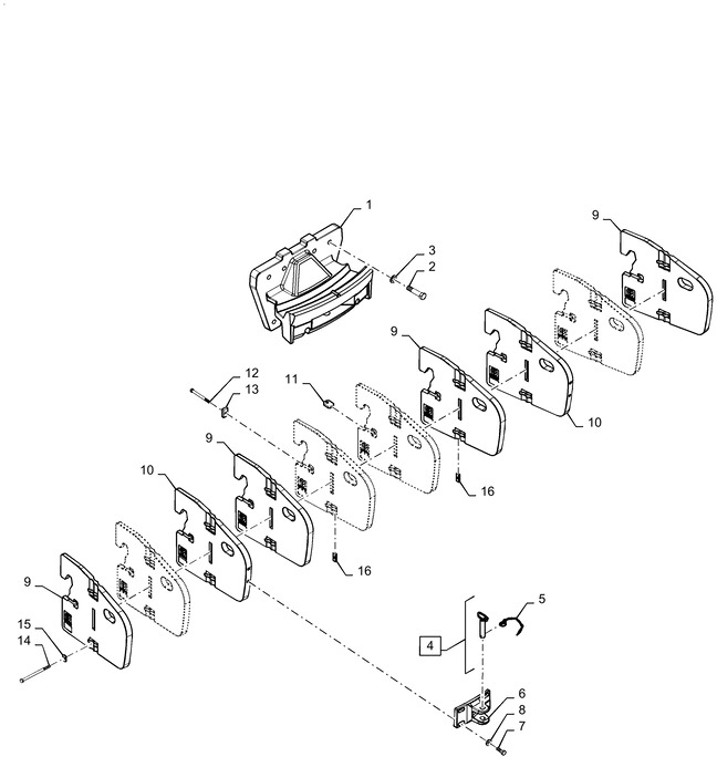 New Holland T6090 Zaczep 86403175 - Rāmis/ Šasija - Traktors: foto 1 New Holland T6090 Zaczep 86403175 - Rāmis/ Šasija - Traktors: foto 1