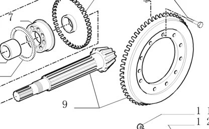 New Holland T7 T6050 TM165 TM155 TM150 TM140 TM145 TM180 Atak Komplet 5162572 - Sajūga disks - Lauksaimniecības tehnika: foto 1 New Holland T7 T6050 TM165 TM155 TM150 TM140 TM145 TM180 Atak Komplet 5162572 - Sajūga disks - Lauksaimniecības tehnika: foto 1