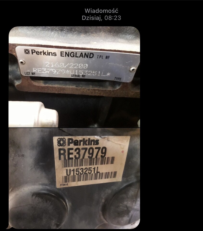 Perkins RE37979 - Blok - Cilindru bloks - Lauksaimniecības tehnika: foto 1 Perkins RE37979 - Blok - Cilindru bloks - Lauksaimniecības tehnika: foto 1