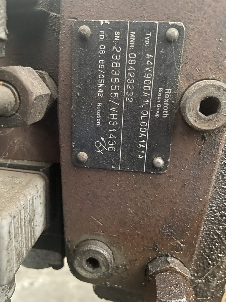 Pompa hydrauliczna hydromatik Rexroth A4V90DA1 0L001A1A - Hidrauliskais sūknis - Lauksaimniecības tehnika: foto 2 Pompa hydrauliczna hydromatik Rexroth A4V90DA1 0L001A1A - Hidrauliskais sūknis - Lauksaimniecības tehnika: foto 2