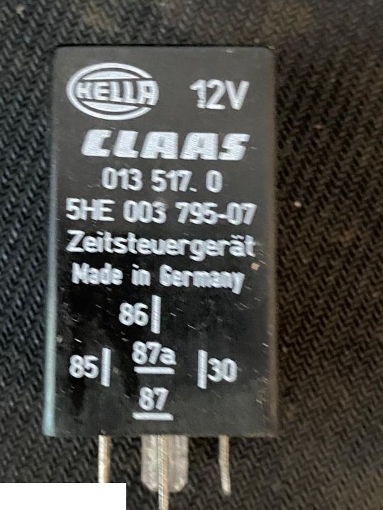 Przekażnik generatora Claas - Relejs - Lauksaimniecības tehnika: foto 1 Przekażnik generatora Claas - Relejs - Lauksaimniecības tehnika: foto 1