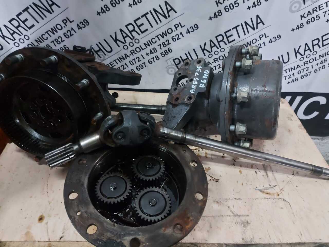 Renault Arez 735 Rz zwolnica zwrotnica Piasta Półoś - Pusass - Lauksaimniecības tehnika: foto 2 Renault Arez 735 Rz zwolnica zwrotnica Piasta Półoś - Pusass - Lauksaimniecības tehnika: foto 2