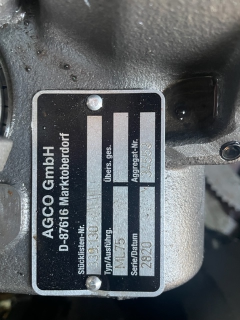 Vario ml75 fendt 312 Vario - Pārnesumkārba - Lauksaimniecības tehnika: foto 2 Vario ml75 fendt 312 Vario - Pārnesumkārba - Lauksaimniecības tehnika: foto 2