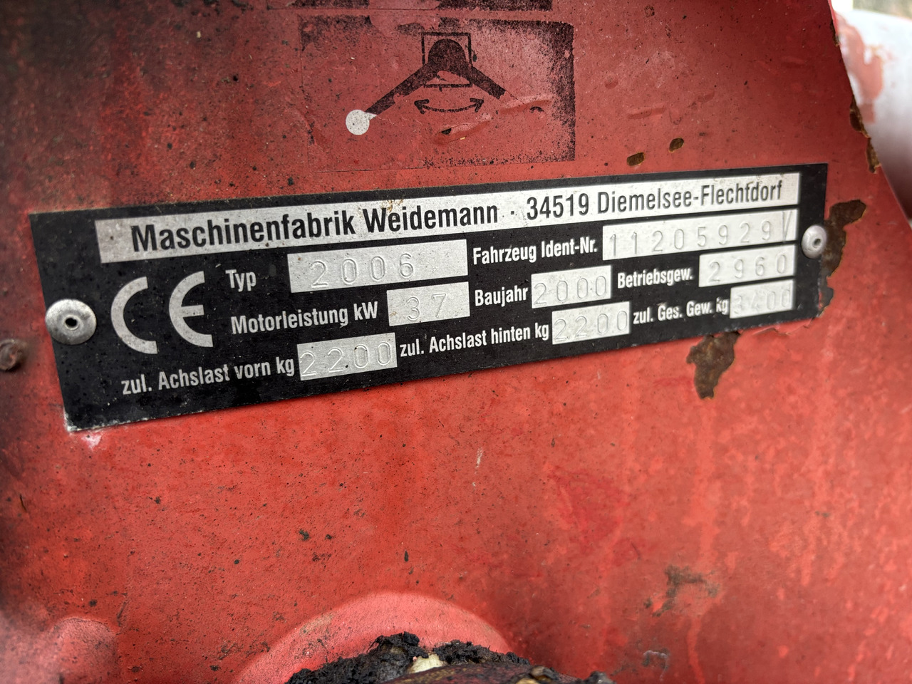 Weidemann 2006 2000rok Most Przedni Most Tylny Zwolnica Zwrotnica Obudowa Zawieszenie - Sānpārvads - Lauksaimniecības tehnika: foto 4 Weidemann 2006 2000rok Most Przedni Most Tylny Zwolnica Zwrotnica Obudowa Zawieszenie - Sānpārvads - Lauksaimniecības tehnika: foto 4