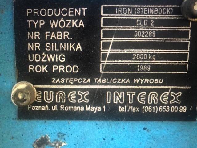 Wózek Widłowy Clark Linde Promag Bułgar Irion - Autokrāvējs: foto 5 Wózek Widłowy Clark Linde Promag Bułgar Irion - Autokrāvējs: foto 5
