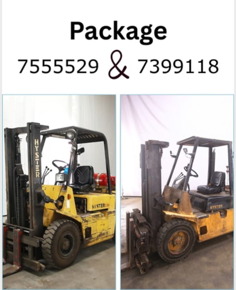 Package 7: HYSTER H2.50XL & H3.00XL - Autokrāvējs: foto 1 Package 7: HYSTER H2.50XL & H3.00XL - Autokrāvējs: foto 1