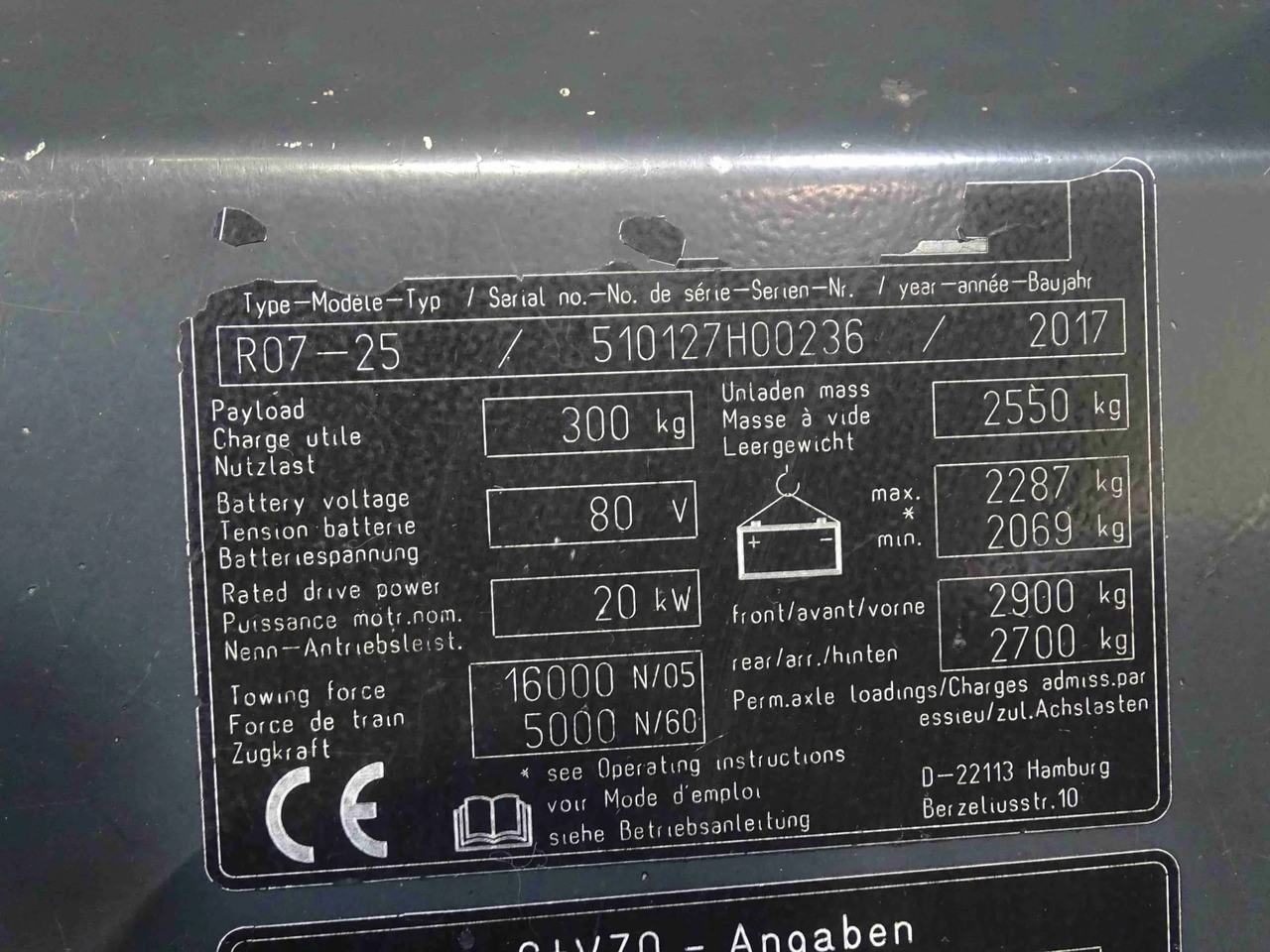 STILL R07-25 - Noliktavas vilcējs: foto 5 STILL R07-25 - Noliktavas vilcējs: foto 5