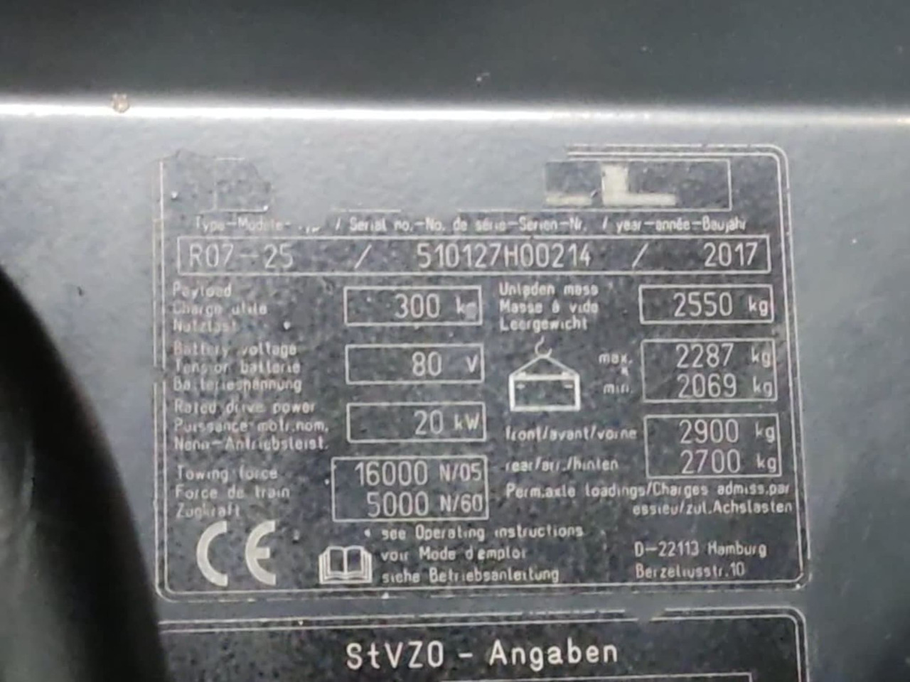 STILL R07-25 - Noliktavas vilcējs: foto 5 STILL R07-25 - Noliktavas vilcējs: foto 5