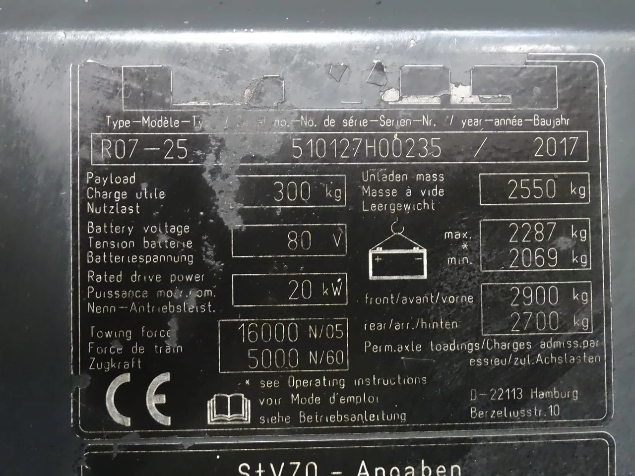 STILL R07-25 - Noliktavas vilcējs: foto 5 STILL R07-25 - Noliktavas vilcējs: foto 5