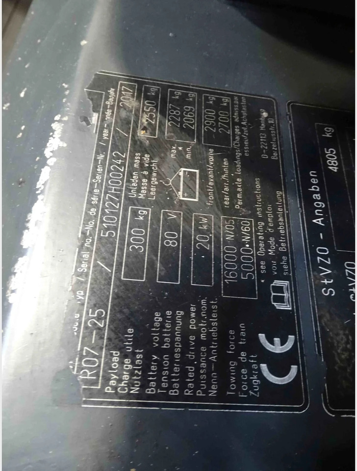 STILL R07-25 - Noliktavas vilcējs: foto 5 STILL R07-25 - Noliktavas vilcējs: foto 5