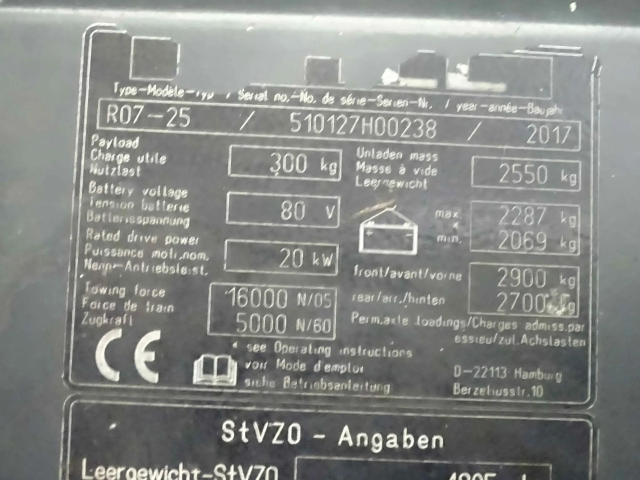 STILL R07-25 - Noliktavas vilcējs: foto 4 STILL R07-25 - Noliktavas vilcējs: foto 4