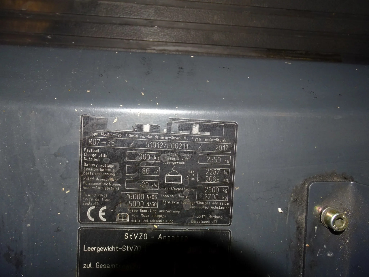 STILL R07-25 - Noliktavas vilcējs: foto 5 STILL R07-25 - Noliktavas vilcējs: foto 5