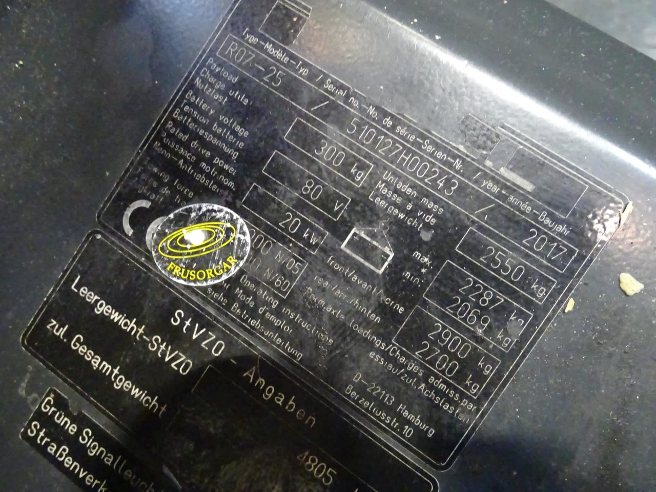 STILL R07-25 - Noliktavas vilcējs: foto 5 STILL R07-25 - Noliktavas vilcējs: foto 5