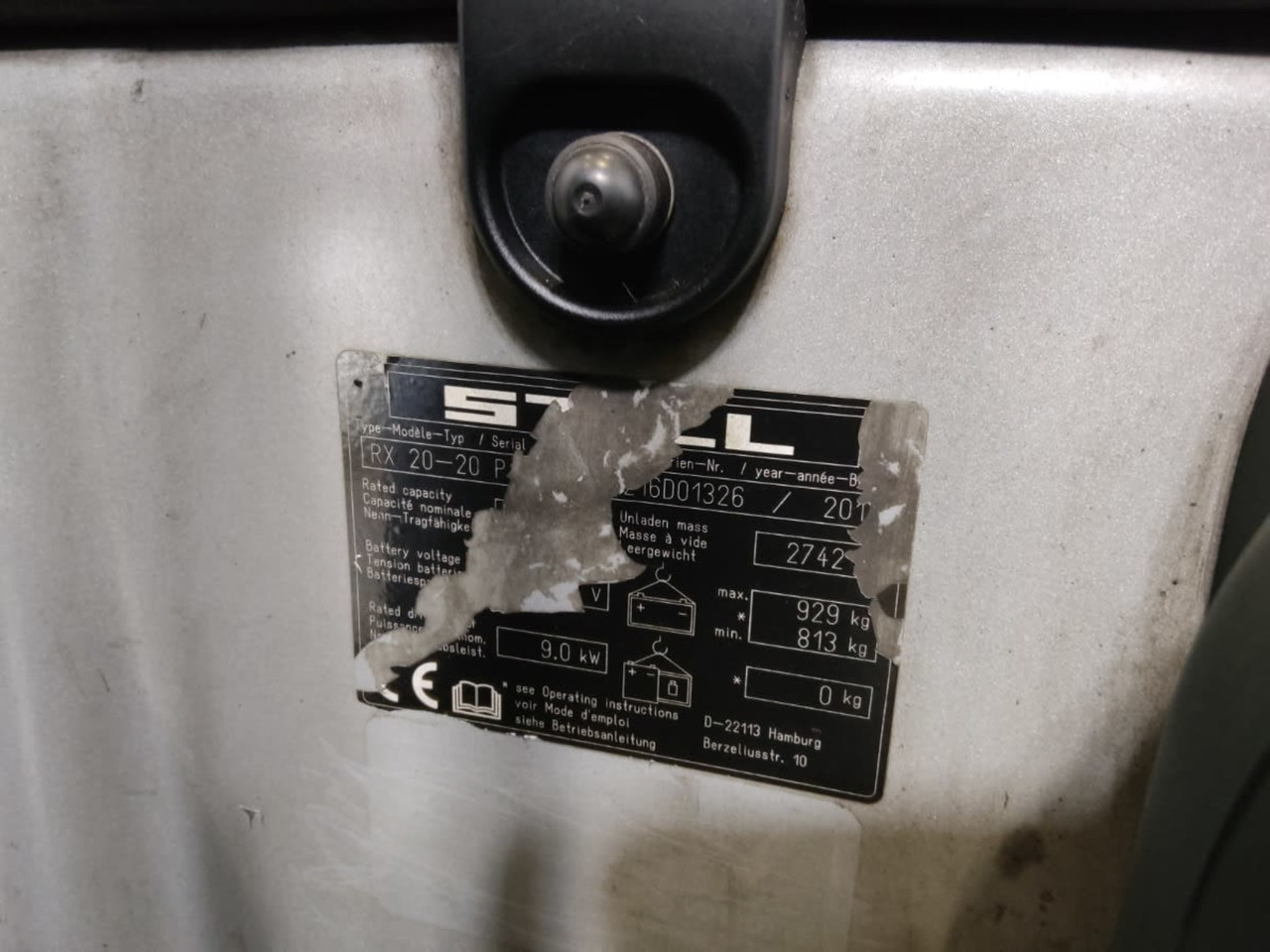 STILL RX20-20P - Elektroiekrāvējs: foto 5 STILL RX20-20P - Elektroiekrāvējs: foto 5