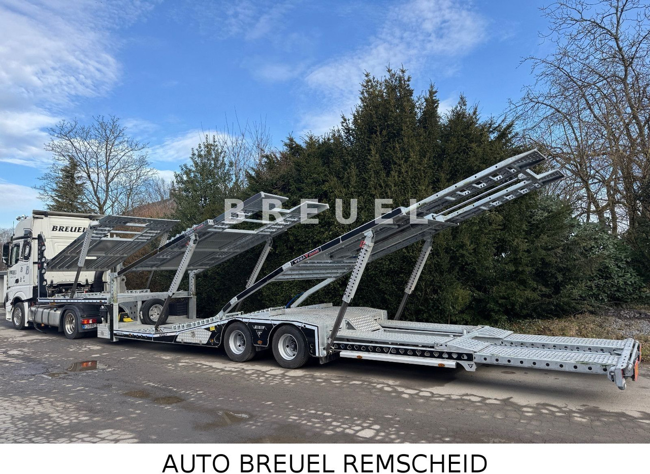 6-er Autotransporter mit Lenkachse 6-er Autotransporter sofort mit VDI Zertifikat - Puspiekabe autovedējs: foto 2 6-er Autotransporter mit Lenkachse 6-er Autotransporter sofort mit VDI Zertifikat - Puspiekabe autovedējs: foto 2