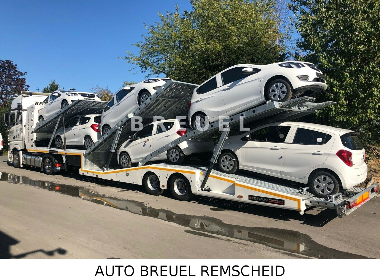Jaunā Puspiekabe autovedējs 6-er Autotransporter mit Lenkachse 6-er Autotransporter sofort mit VDI Zertifikat: foto 8